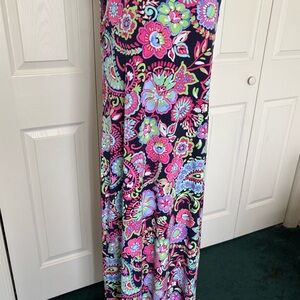 Floral Maxi Dress with Vibrant Colors